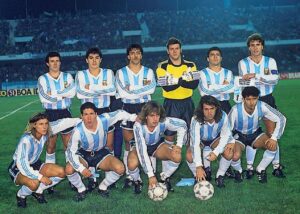 Equipe da argentina que foi campeã no Chile (Foto: Reprodução)
