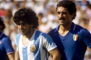 Gentile foi o carrapato de Maradona (Foto: Reprodução/ojogo.com)