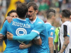 Higuain foi expulso contra a Udinese e levou quatro jogos de gancho (Foto: Reprodução/Quotidiano)