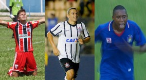 2015 - Isaac (Botafogo), Gabriel Vasconcelos (Corinthians) e Victor Santiago (São Caetano) - 8 gols    